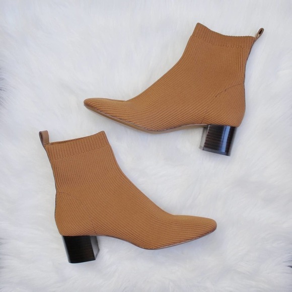 Everlane Toffee Ribbed Glove Boot - Picture 3 of 7